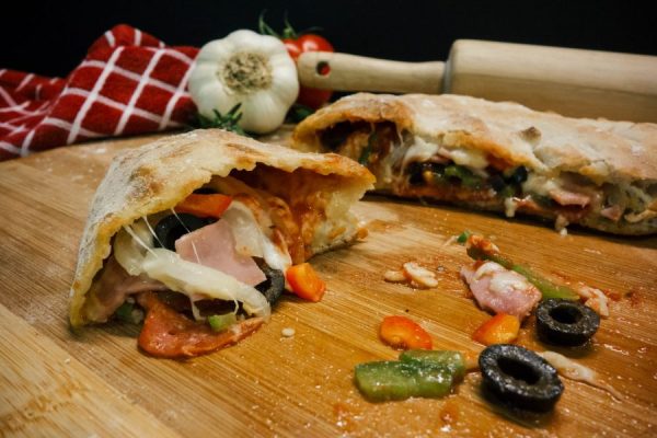 Calzone with Maple Pepper Garlic