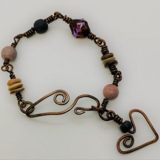 Heart On a Chain Bracelet on Shop Where I Live