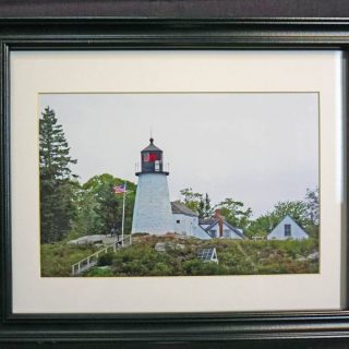 Lighthouse Photo - Framed