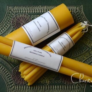 Mohawk Valley Trading Company 100% Pure Beeswax Candles