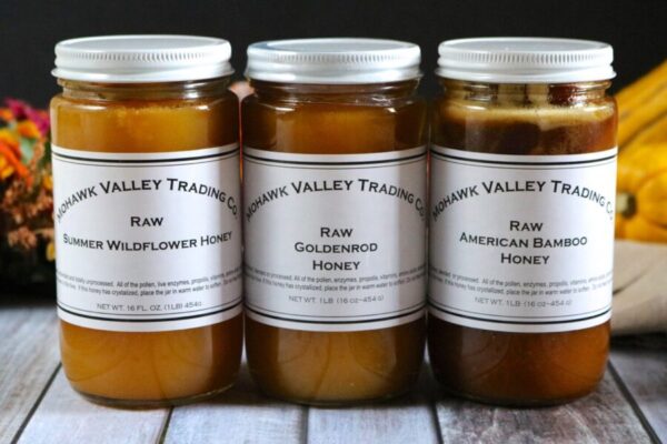 Mohawk Valley Trading Company raw honey.
